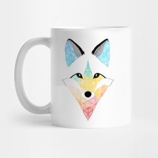 Multicolor Fox Mug